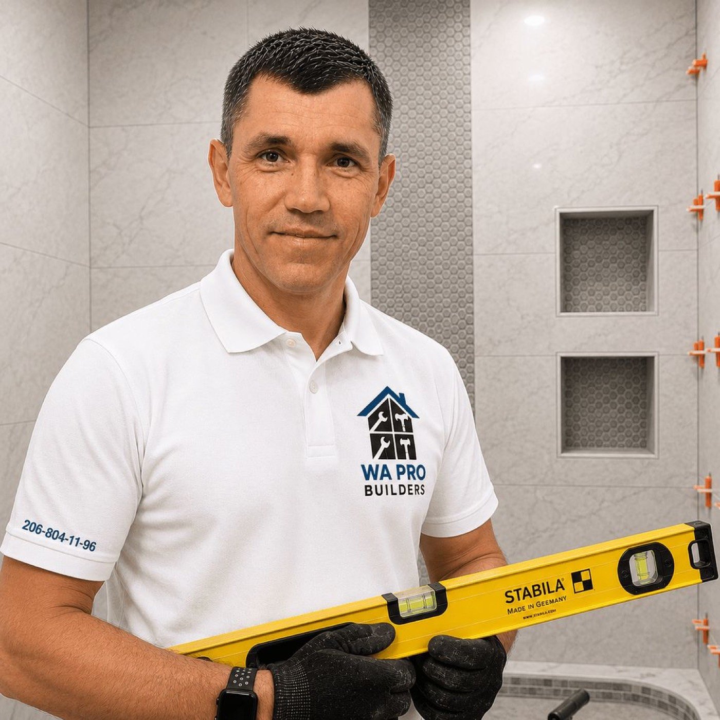 Evgenii Chepachenko, owner of WA PRO Builders LLC